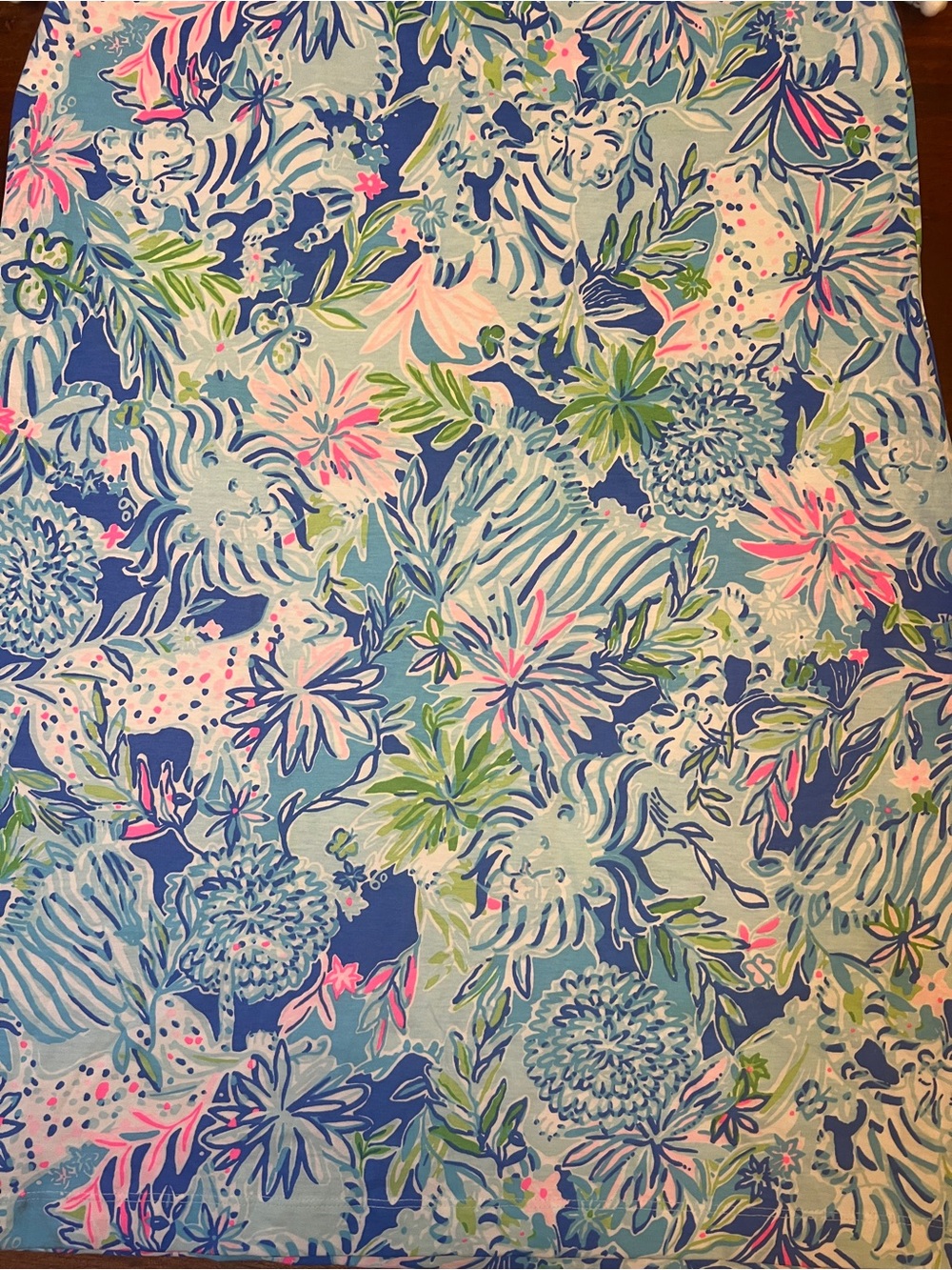 NWOT Lilly  Pulitzer Women’s Dress 100% Cotton Short Sleeves Size L - Picture 7 of 9